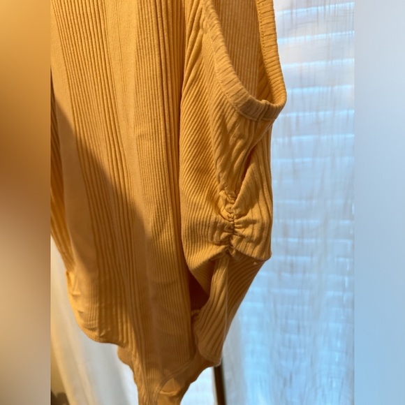 Aerie tank bodysuit ribbed /rouched/cinching 2x - Picture 3 of 6